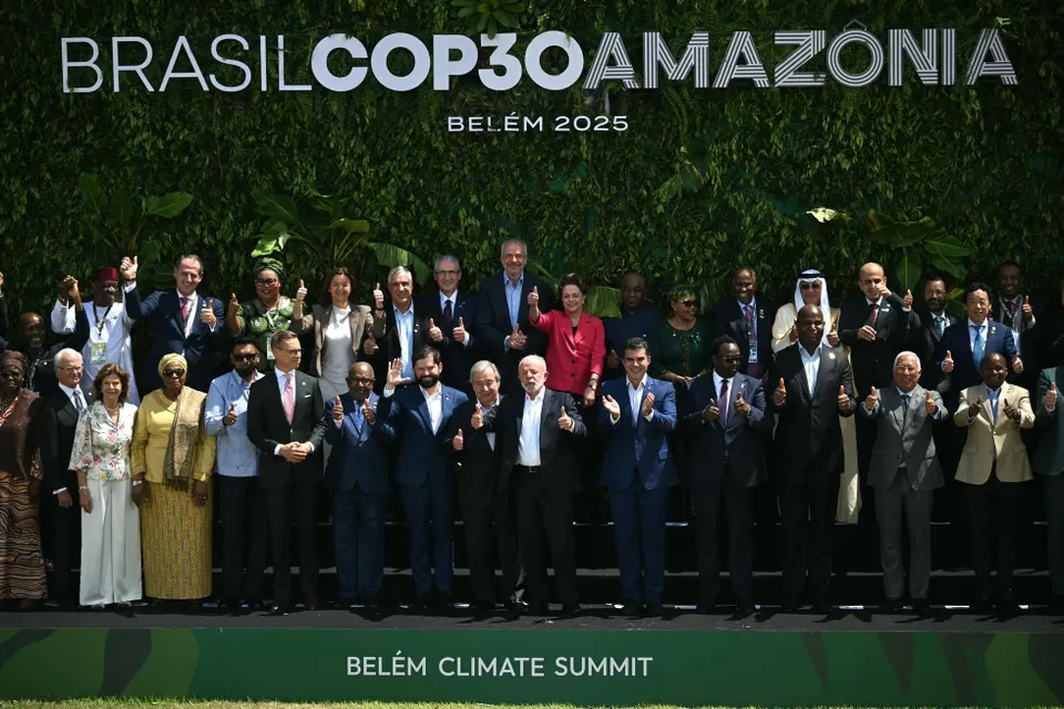 Official graphic for the COP30 climate summit.