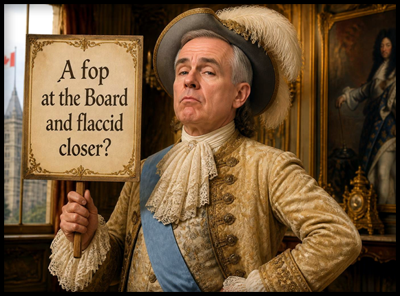 A Wexit view of Mark Carney "the fop"